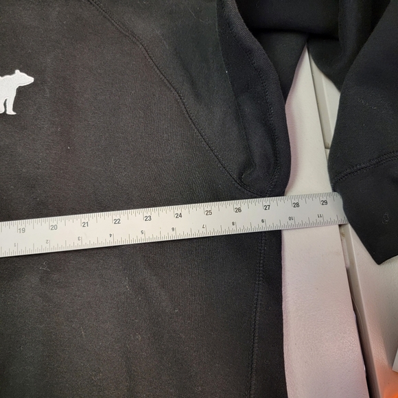 Ouray Sportswear 1/4 Zip Pullover Sweater Bear Logo Black Men's Size XXL - Picture 5 of 6